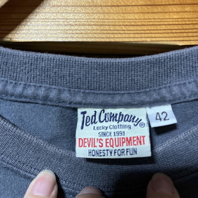 TEDMAN(テッドマン)の一点物　TED COMPANY   TED MAN  ロンT メンズのトップス(Tシャツ/カットソー(七分/長袖))の商品写真