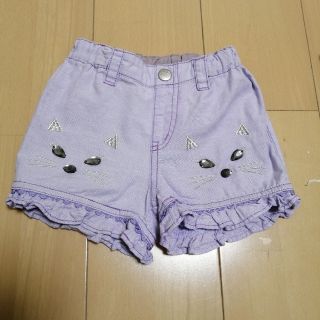 アナスイミニ(ANNA SUI mini)のアナスイミニ　ショートパンツ90cm　女の子(パンツ/スパッツ)