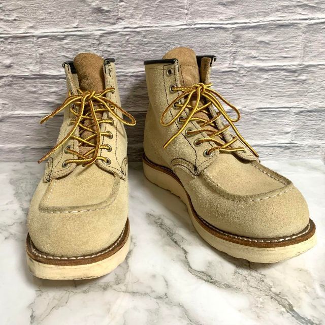 25REDWING モックトゥ 8173 25cm UK6 7E スウェード