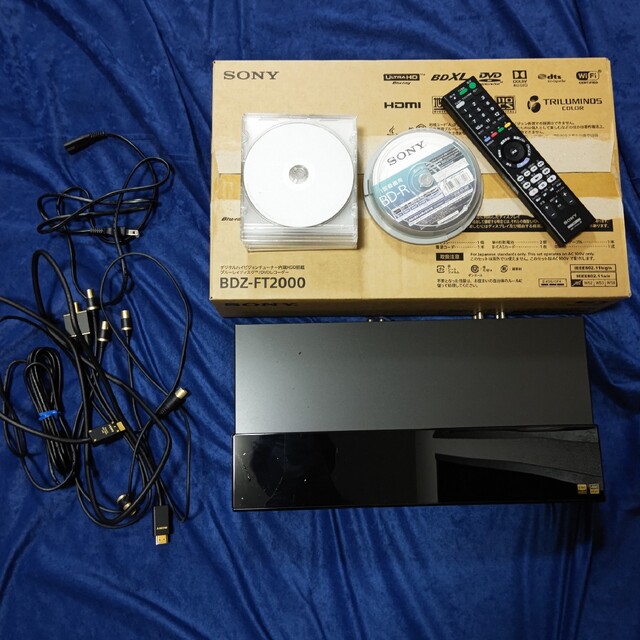 SONY ブルーレイレコーダー BDZ-FT2000 新品未開封品