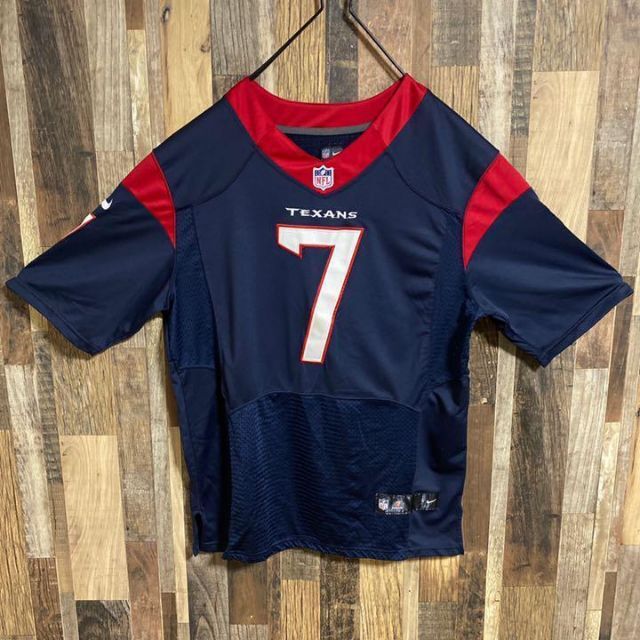 NIKE(ナイキ)のナイキ NFL ゲームシャツ ヒューストン・テキサンズ チームロゴ USA古着 メンズのトップス(Tシャツ/カットソー(半袖/袖なし))の商品写真