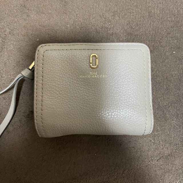 MARC JACOBS 財布 二つ折り財布 グレージュ