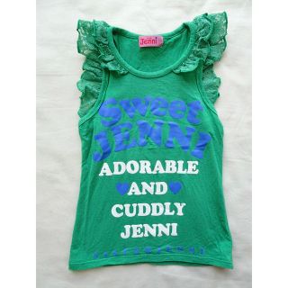 ジェニィ(JENNI)のSISTER JENNI★シスタージェニィ★タンクトップ★袖レース★100(Tシャツ/カットソー)