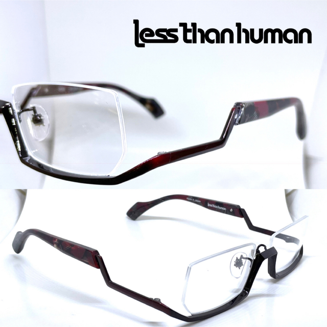 LESS THAN HUMAN(レスザンヒューマン)の1本限定 特別価格 レスザンヒューマン メガネ VCE 2101 メンズのファッション小物(サングラス/メガネ)の商品写真