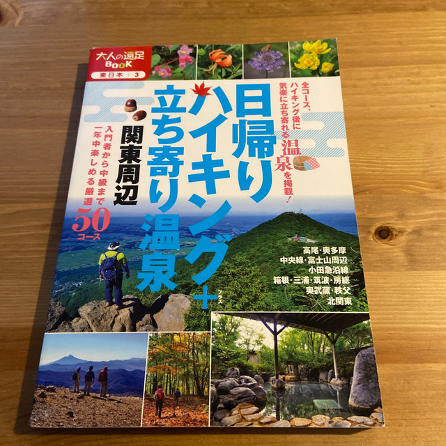 日帰りハイキング＋立ち寄り温泉 エンタメ/ホビーの本(地図/旅行ガイド)の商品写真