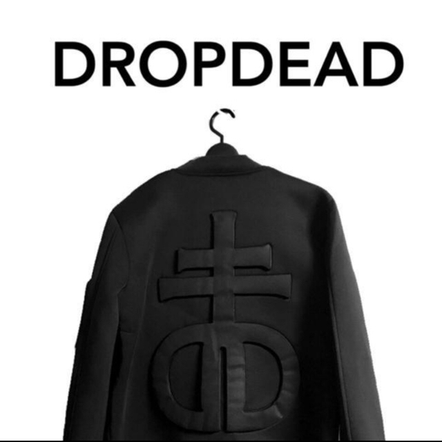 ドッグタグ付 DROPDEAD MA-1 ブルゾン ジャケット ドロップデッド メンズのジャケット/アウター(ブルゾン)の商品写真