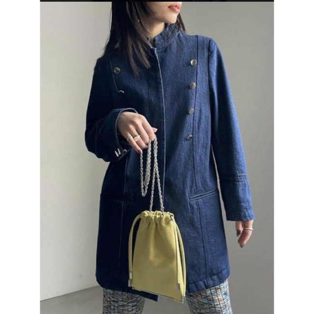 アメリヴィンテージ　DENIM NAPOLEON LIKE JACKET