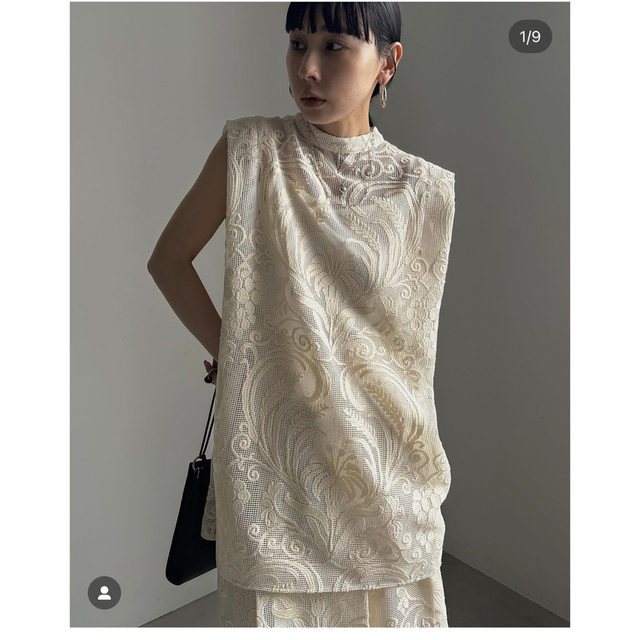 CHLOE BOX TUCK TOP アイボリー | フリマアプリ ラクマ