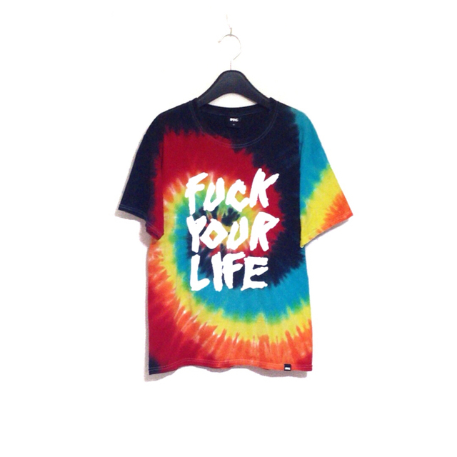 FTC(エフティーシー)のFTC "FUCK YOUR LIFE" タイダイ Tシャツ メンズのトップス(Tシャツ/カットソー(半袖/袖なし))の商品写真