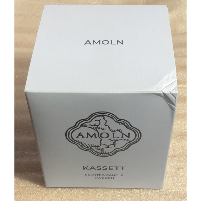 ★ Amoln アロマキャンドル Kassett ★未使用新品★ ハンドメイドのインテリア/家具(アロマ/キャンドル)の商品写真