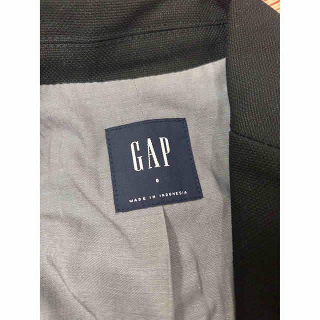 GAP(ギャップ)のGAP ギャップ ジャケット ブレザー 黒 ブラック S レディースのジャケット/アウター(テーラードジャケット)の商品写真