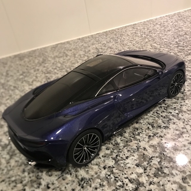 品質が マクラーレン GT メタリックブルー京商 ミニカー1 18 スーパー