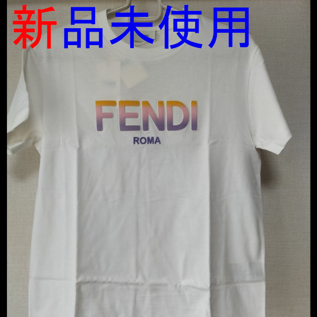 大人もOK☆匿名配送☆FENDI☆フェンディ キッズ ロゴ Tシャツ ホワイト