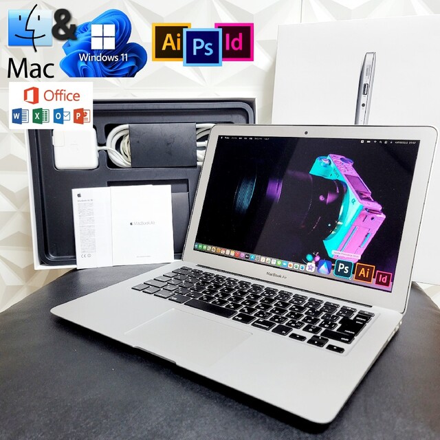経典 美品 MacBook Air 13インチ macOS/Windows 11 ノートPC - vinnydum.cz