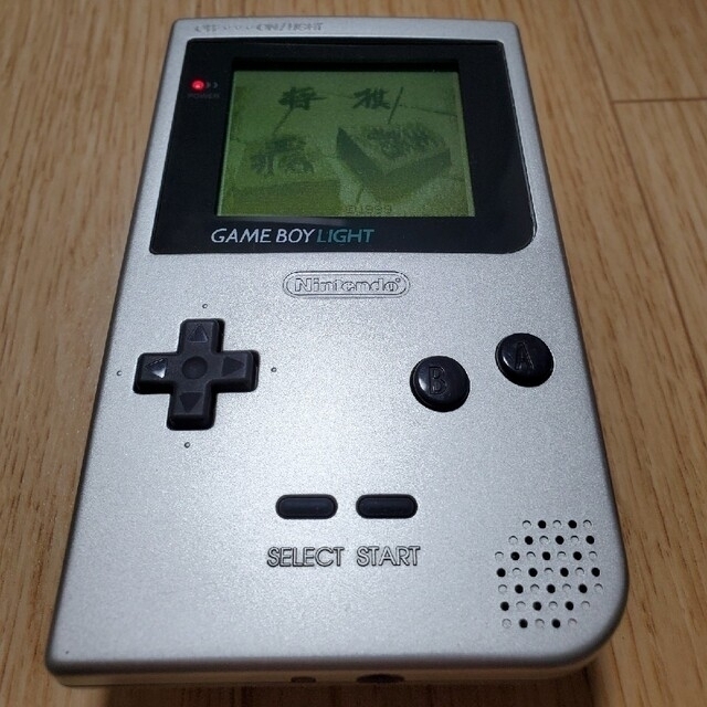 ゲームボーイライト　GAMEBOYLIGHT　本体　シルバー　品　おまけ付き 1