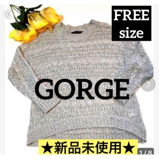 ゴージ(GORGE)の✳️お値下げ‼️【新品】❤️ケーブル編み♡ニットセーター‼️(ニット/セーター)