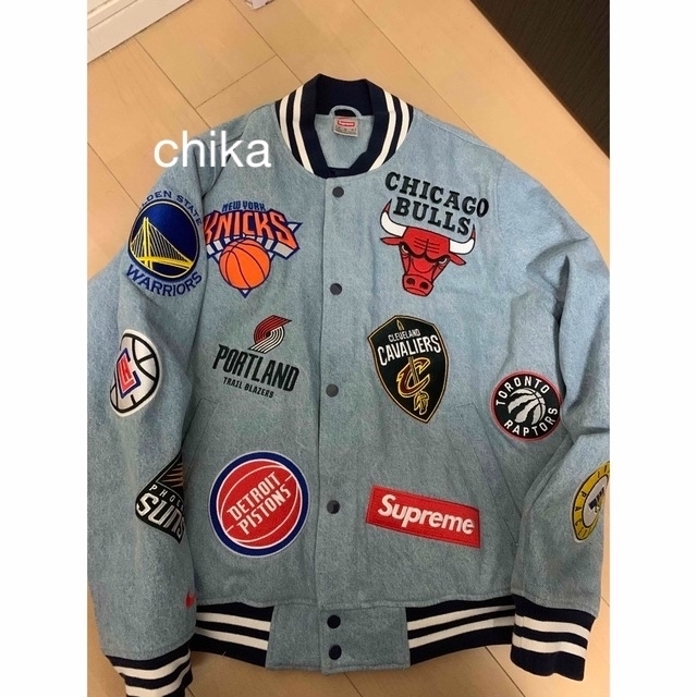 Supreme - 激レアM！SUPREME×NIKE NBA TEAMS WARM-UPジャケットの通販 ...