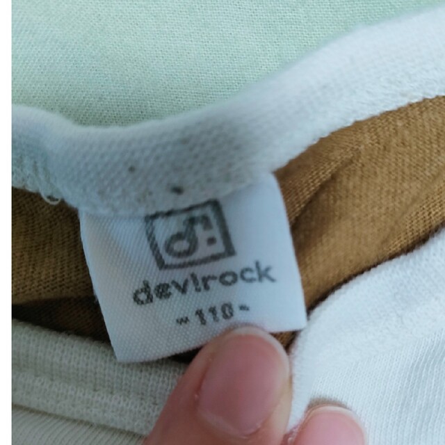 DEVILOCK(デビロック)の【devirock】110サイズ　Tシャツ4枚セット キッズ/ベビー/マタニティのキッズ服男の子用(90cm~)(Tシャツ/カットソー)の商品写真