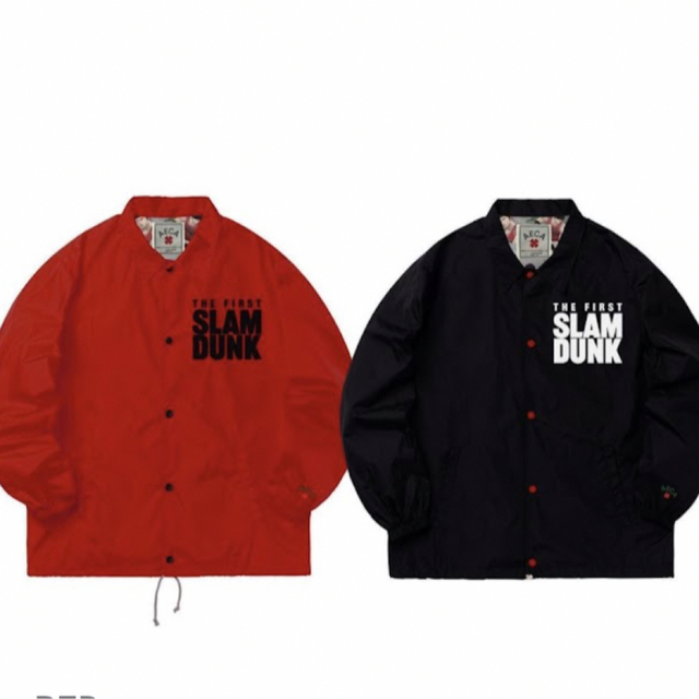 ブラックサイズSLAM DUNK 韓国 AECA Coach Jacket