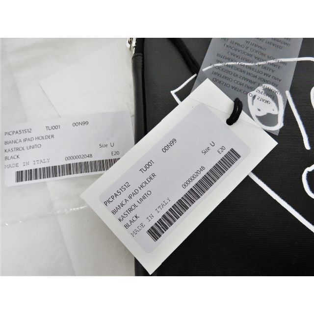 定価6.3万 新品 PLAN C BIANCA iPad HOLDER ブラック iPadケース 定価6.3万 新品 PLAN C BIANCA iPad HOLDER ブラック iPadケース