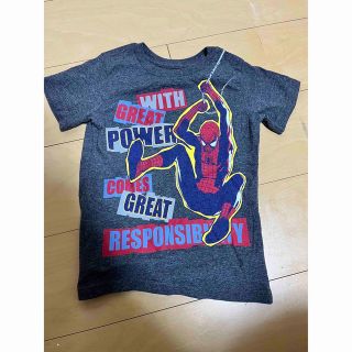 マーベル(MARVEL)のディズニー　マーベル　スパイダーマン　キッズ　Tシャツ(Tシャツ/カットソー)