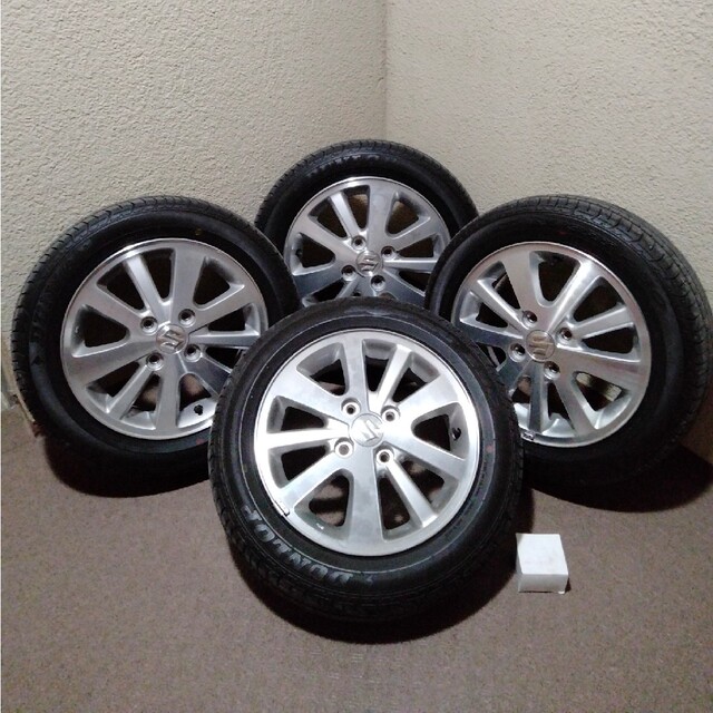 エブリイワゴン 純正アルミ夏タイヤ165/60R14 DA17W 新古品165