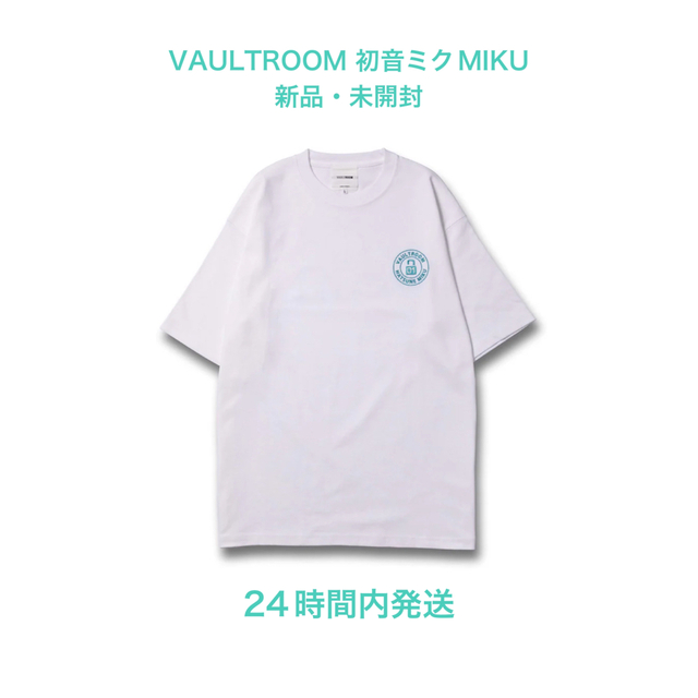 SqLAボルトルーム vaultroom Tシャツ VAULTROOM 初音ミクMIKU