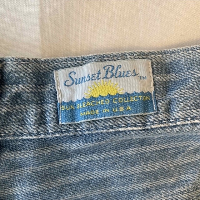 Sunset blue デニムパンツ 古着 ハイウェスト テーパード レディース レディースのパンツ(デニム/ジーンズ)の商品写真