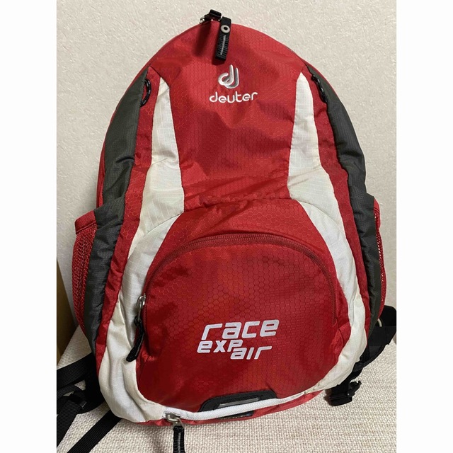 deuter RACE EXP AIRサイクリングバッグ deuter race exp air レッド×グレー×ブラック