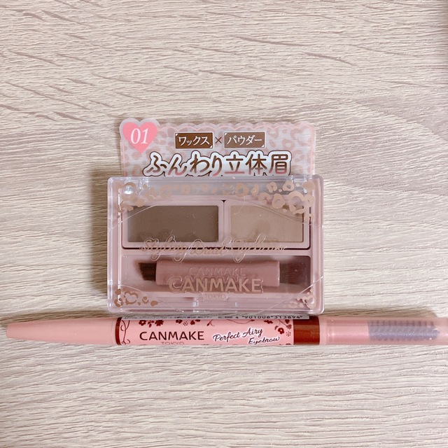 CANMAKE(キャンメイク)のCANMAKE♡アイブロウセット コスメ/美容のベースメイク/化粧品(パウダーアイブロウ)の商品写真