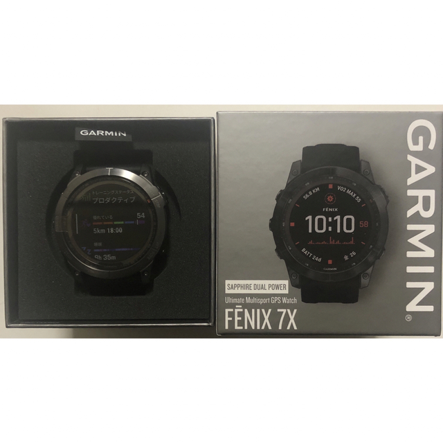 GARMIN(ガーミン)のfenix 7X Sapphire Dual Power メンズの時計(腕時計(デジタル))の商品写真