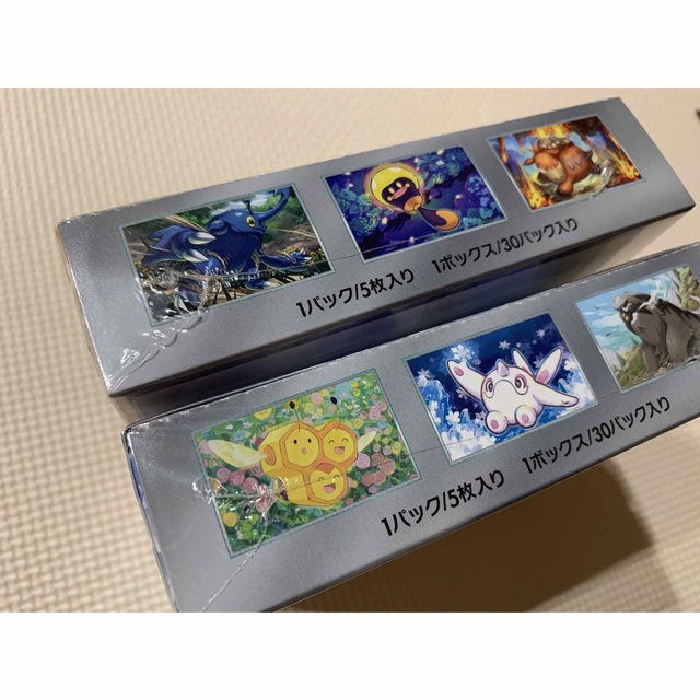 ポケモン - ポケモンカード クレイバースト スノーハザード 各1box