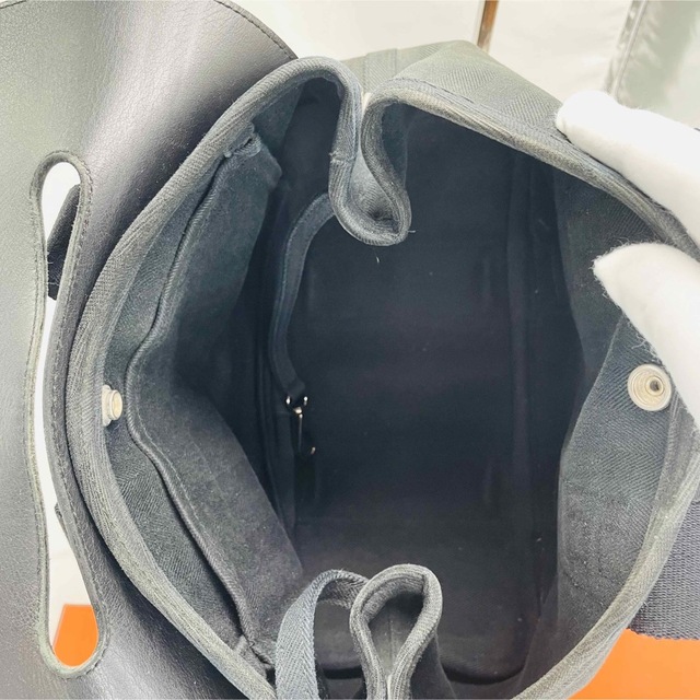HERMES エルメス ヴァルパライソ PM トートバッグ ハンドバッグ 黒