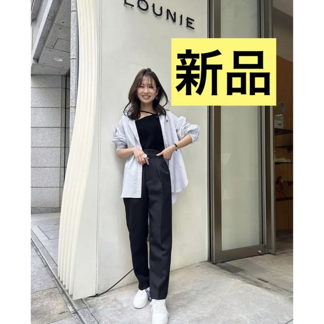 LOUNIE - ルーニィ23年新品☆2点セットアップフクレジャガードキャミ