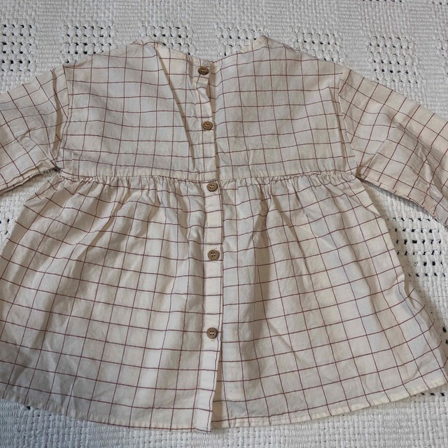 NEXT(ネクスト)のnext&Zara Baby ブラウス２枚セット キッズ/ベビー/マタニティのキッズ服女の子用(90cm~)(Tシャツ/カットソー)の商品写真