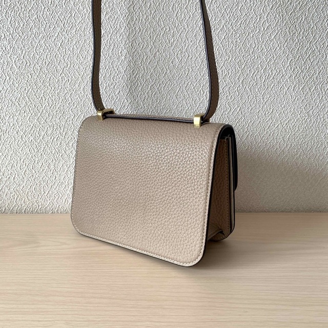 coach コーチ 馬車ロゴ ショルダーバッグ バイカラー ベージュ アリー
