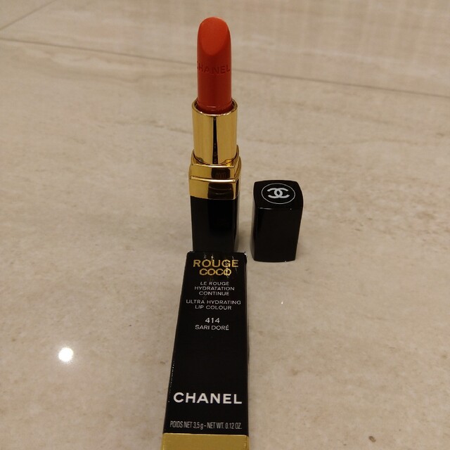 CHANEL　シャネル　口紅　ROUGE COCO　414 SARI DORE'