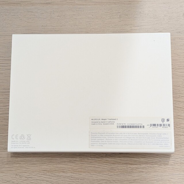 Mac (Apple)(マック)のAPPLE MAGIC TRACKPAD 2 スマホ/家電/カメラのPC/タブレット(PC周辺機器)の商品写真