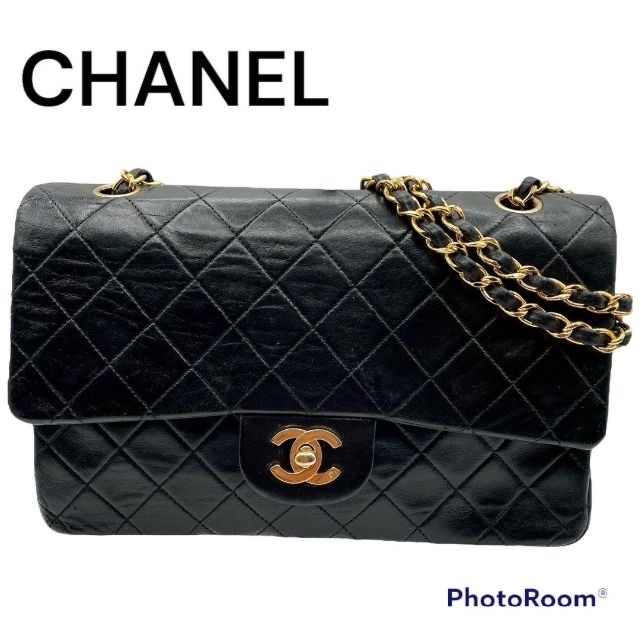 公式 CHANEL - 【美品】シャネル マトラッセ25 Wフラップ×Wチェーン