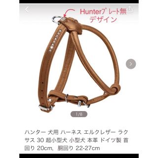 ハンター(HUNTER)のハンター 犬用 ハーネス エルクレザー ラクサス 30 本革 ドイツ製(犬)