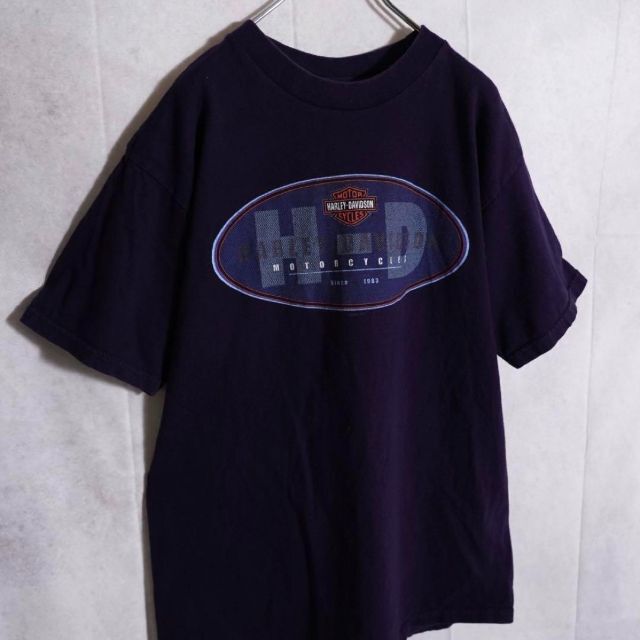 vintageハーレーダビットソンプリントTシャツ90sアーカイブy2k バイク