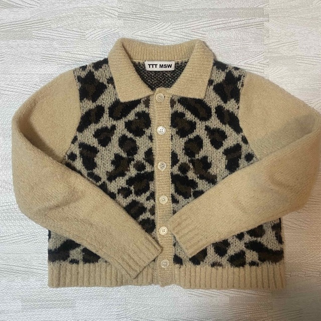 メンズttt msw 21AW leopard cardigan