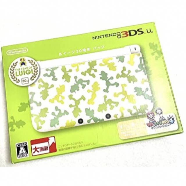 NEW Nintendo 3DS LL ルイージ30周年 パック 美品