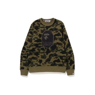 アベイシングエイプ(A BATHING APE)の1ST CAMO BAPE CREWNECK(スウェット)