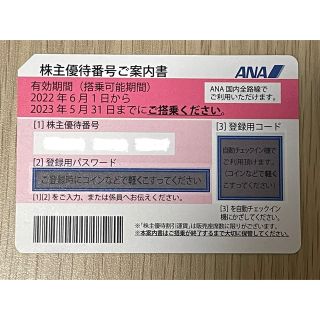 エーエヌエー(ゼンニッポンクウユ)(ANA(全日本空輸))のANA 株主優待券(その他)