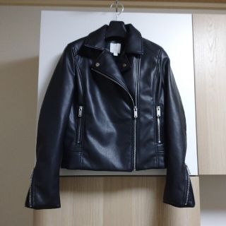 値下げ★レア　MARNI H\u0026Mエナメルレザージャケット　牛革　異素材mix　L