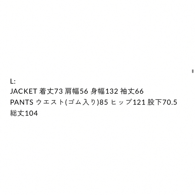 エンノイとスタイリスト私物 NYLON JACKET+PANTS 【Lサイズ】の通販 by