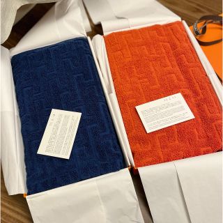 エルメス(Hermes)の新品未使用　エルメス　バスタオル　フェイスタオル (タオル/バス用品)