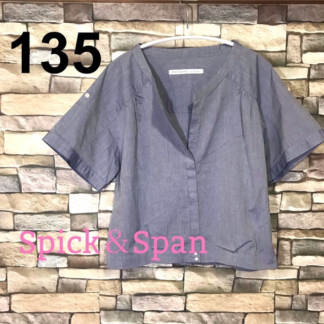 Spick & Span(スピックアンドスパン)の135 Spick＆Span(スピックアンドスパン) シャツ レディース レディースのトップス(シャツ/ブラウス(半袖/袖なし))の商品写真
