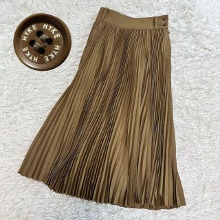 Hyke north Tec Pleated Skirt  Tan M